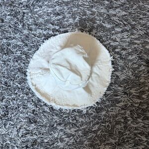 Kids Cream Bucket Hat